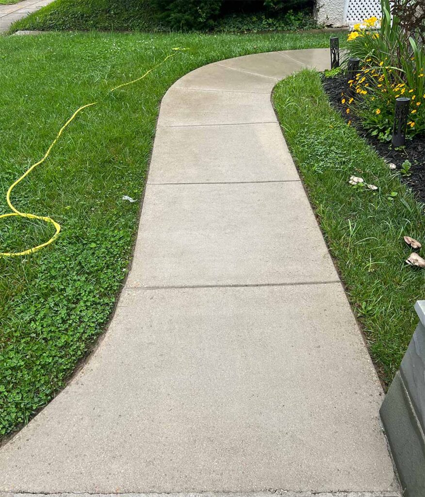 sidewalk after